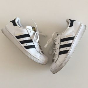 Adidas Superstar Shoes, Children Originals Size 2